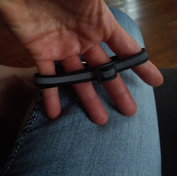 Collar with Bell, Reflective & Adjustable Breakaway black Safe Nylon… - Picture 3 of 3